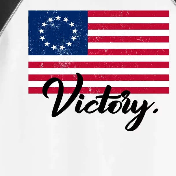 Victory America Betsy Ross Flag 1776 Toddler Fine Jersey T-Shirt