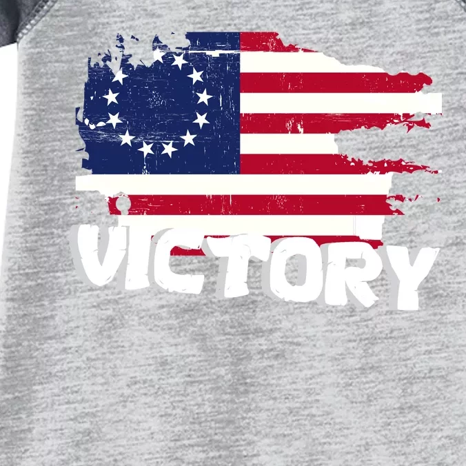 Victory Betsy Ross Original Flag Infant Baby Jersey Bodysuit