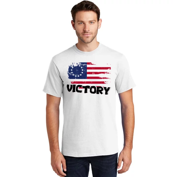 Victory Betsy Ross Original Flag Tall T-Shirt