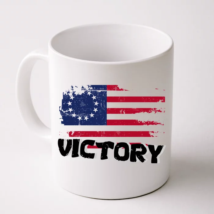 Victory Betsy Ross Original Flag Front & Back Coffee Mug