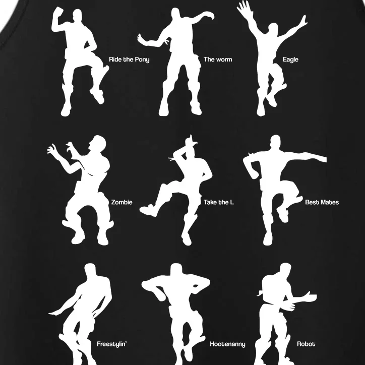 Victory Royale Gamer Dance Moves Performance Tank