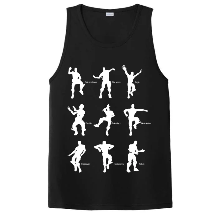 Victory Royale Gamer Dance Moves Performance Tank