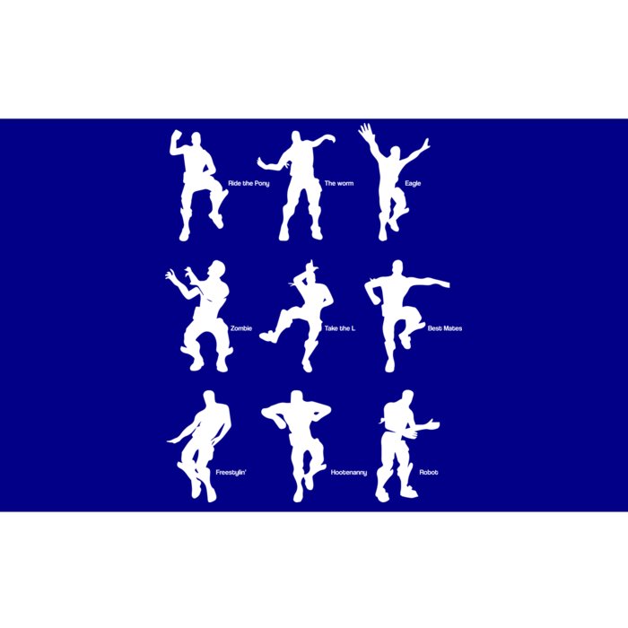 Victory Royale Gamer Dance Moves Bumper Sticker