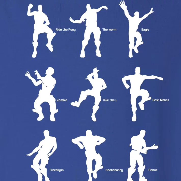 Victory Royale Gamer Dance Moves Toddler Long Sleeve Shirt