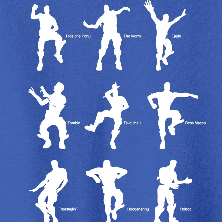 Victory Royale Gamer Dance Moves Toddler T-Shirt