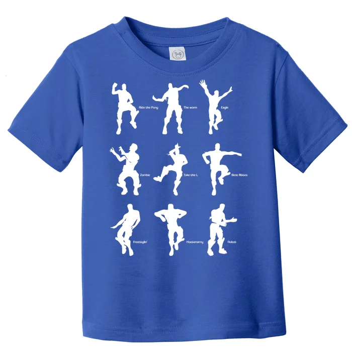 Victory Royale Gamer Dance Moves Toddler T-Shirt