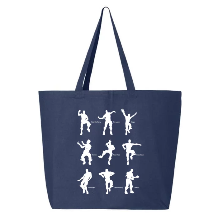 Victory Royale Gamer Dance Moves 25L Jumbo Tote