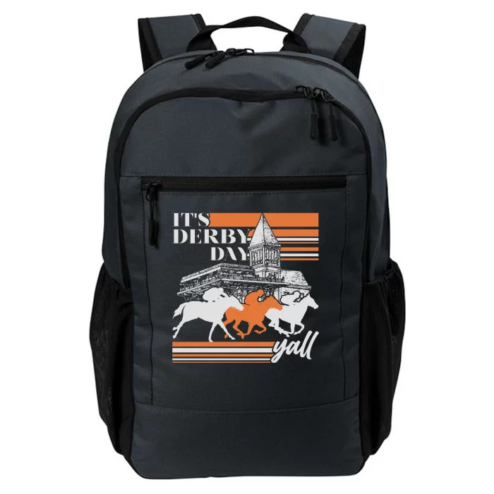 Vintage It's Derby Day Yall Horse Racing Daily Commute Backpack