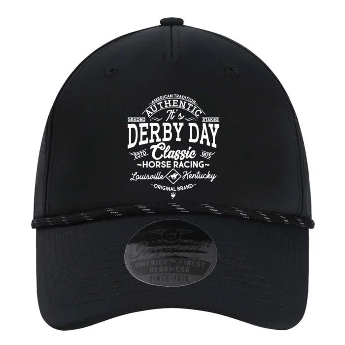 Vintage It's Derby Day Classic Horse Racing Performance The Dyno Cap