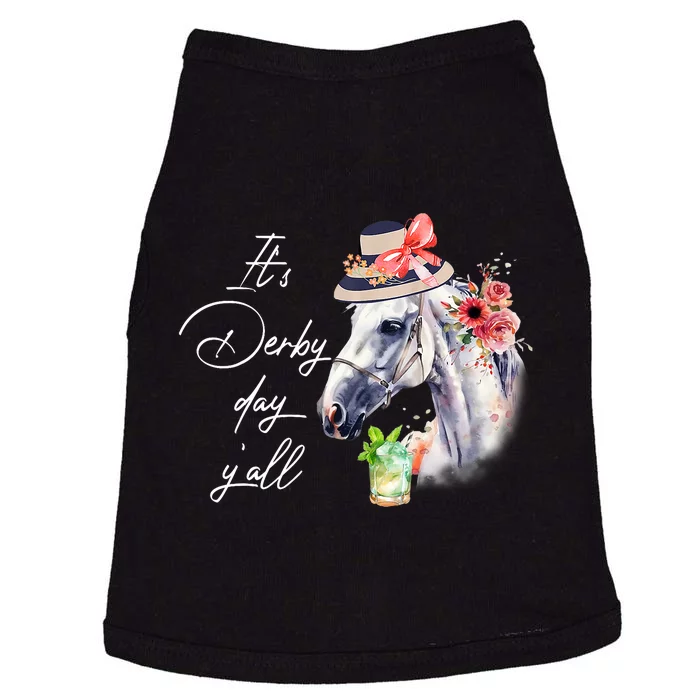 Vintage Its Derby 150 Yall 150th Horse Racing Derby Day 2024 Doggie Tank