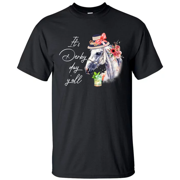 Vintage Its Derby 150 Yall 150th Horse Racing Derby Day 2024 Tall T-Shirt