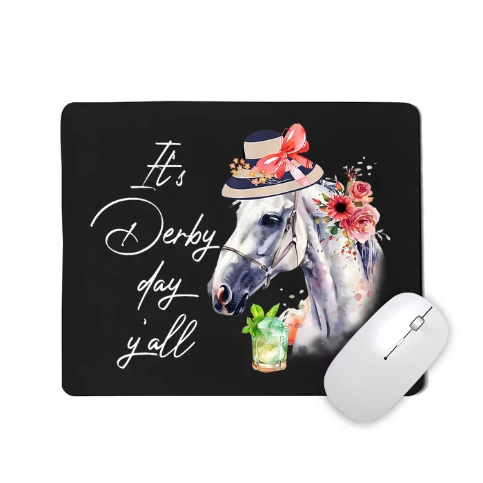 Vintage Its Derby 150 Yall 150th Horse Racing Derby Day 2024 Mousepad