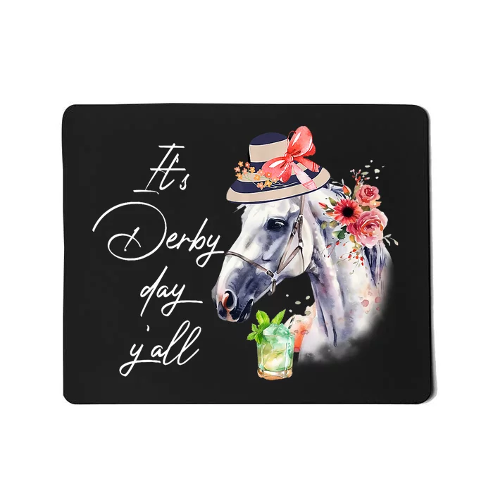 Vintage Its Derby 150 Yall 150th Horse Racing Derby Day 2024 Mousepad