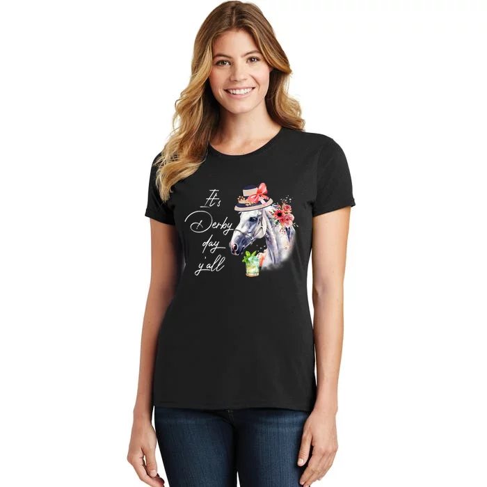 Vintage Its Derby 150 Yall 150th Horse Racing Derby Day 2024 Women's T-Shirt