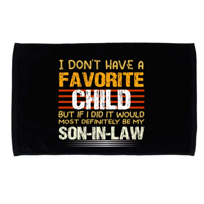 Vintage I Dont Have A Favorite Child Microfiber Hand Towel