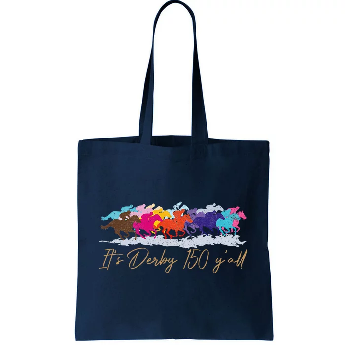 Vintage Its Derby 150 Yall 150th Horse Racing Derby Day 2024 Tote Bag