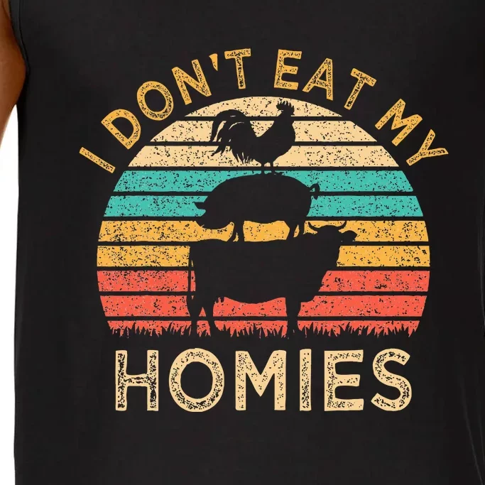 Vegetarian I DonT Eat My Homies Comfort Colors® Tank Top