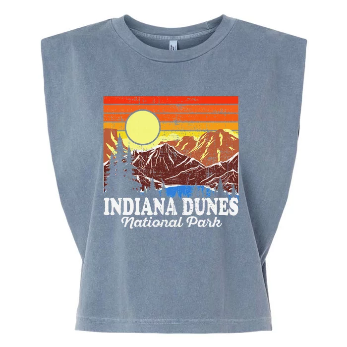 Vintage Indiana Dunes National Park Souvenir Garment-Dyed Women's Muscle Tee