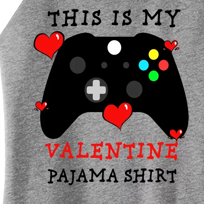 Video Games This Is My Valentine Pajama Women’s Perfect Tri Rocker Tank