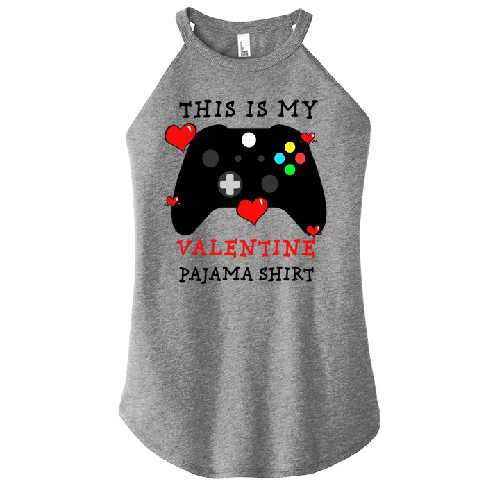 Video Games This Is My Valentine Pajama Women’s Perfect Tri Rocker Tank