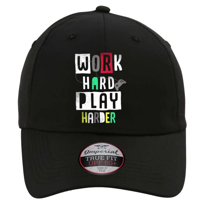 Video Games Work Hard Play Harder Gamer The Original Performance Cap