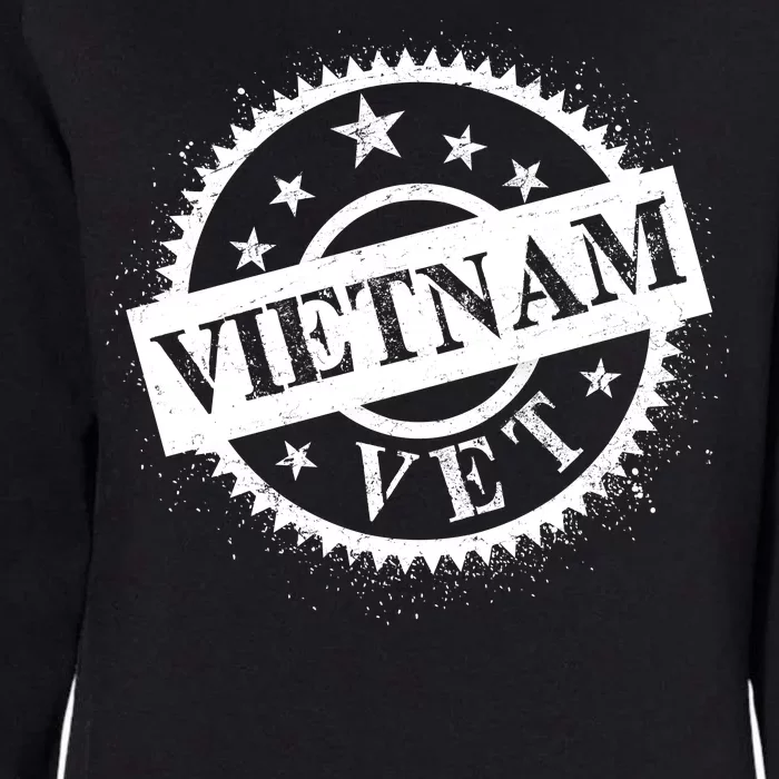 Vietnam Vet Stamp Womens California Wash Sweatshirt