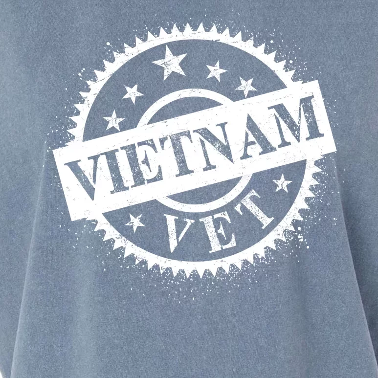 Vietnam Vet Stamp Garment-Dyed Women's Muscle Tee