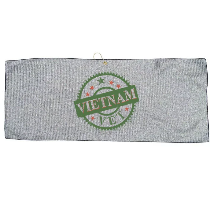 Vietnam Vet Stamp Large Microfiber Waffle Golf Towel