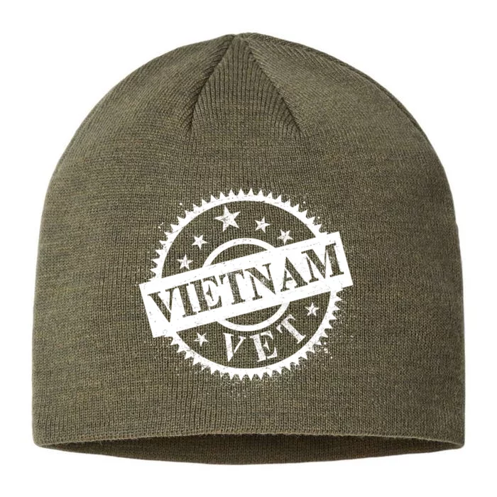 Vietnam Vet Stamp 8 1/2in Sustainable Knit Beanie