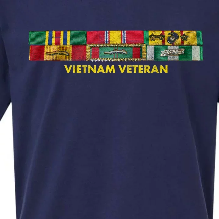 Vietnam Veteran Emblem Sueded Cloud Jersey T-Shirt