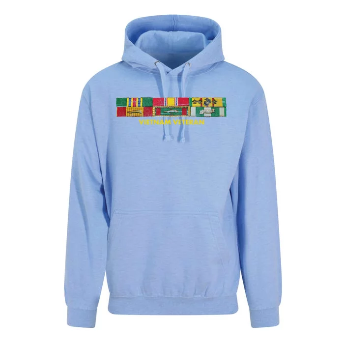 Vietnam Veteran Emblem Unisex Surf Hoodie