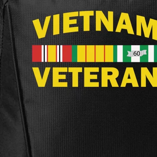 Vietnam Veteran Flag Logo City Backpack