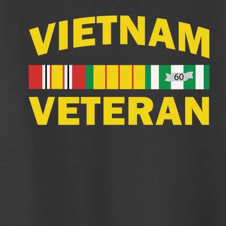 Vietnam Veteran Flag Logo Toddler T-Shirt