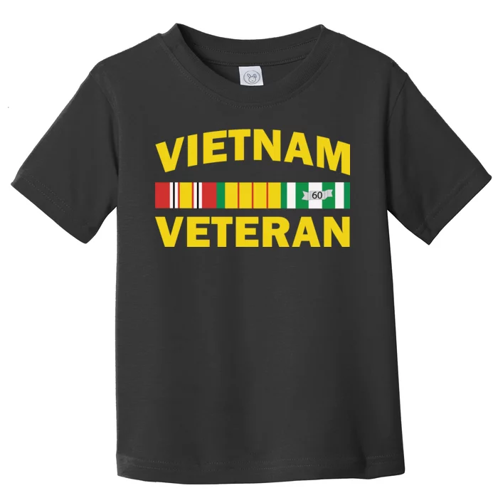 Vietnam Veteran Flag Logo Toddler T-Shirt