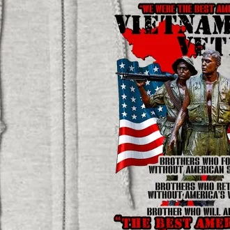 Vietnam Veteran The Best America Had Full Zip Hoodie