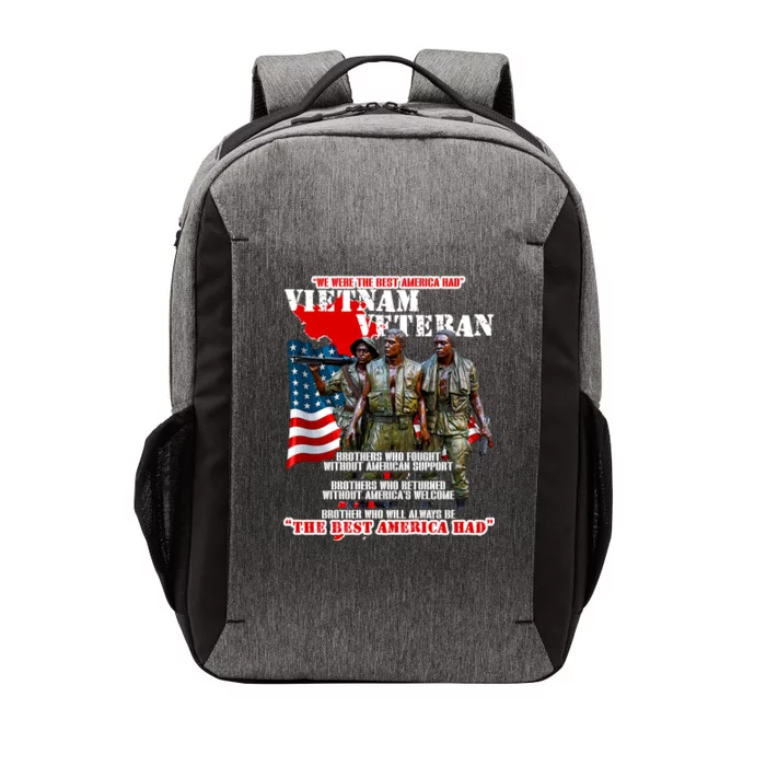 Vietnam Veteran The Best America Had Vector Backpack