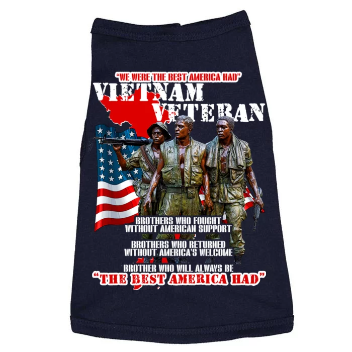 Vietnam Veteran The Best America Had Doggie Tank