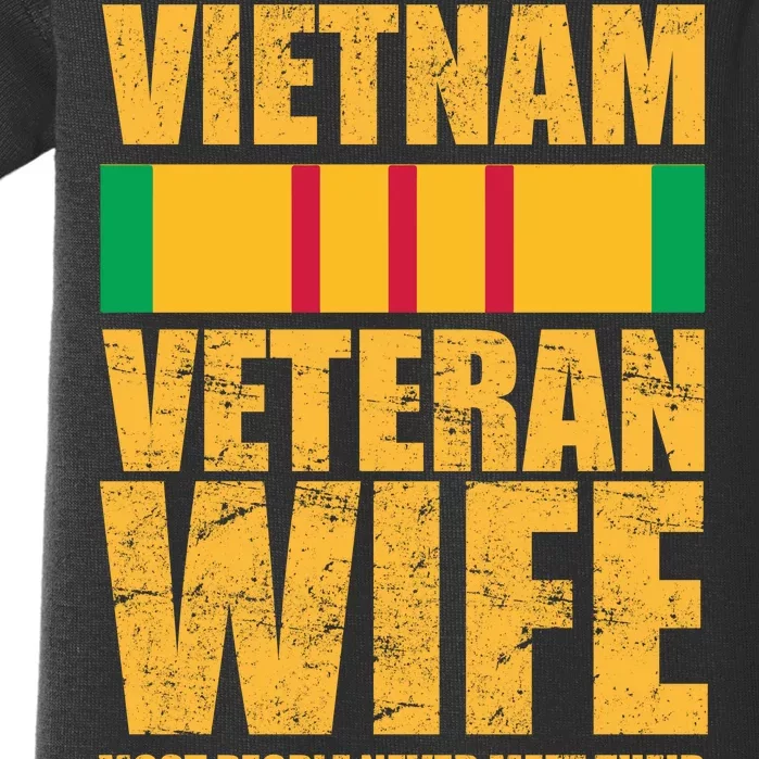 Vietnam Veteran Wife Baby Bodysuit