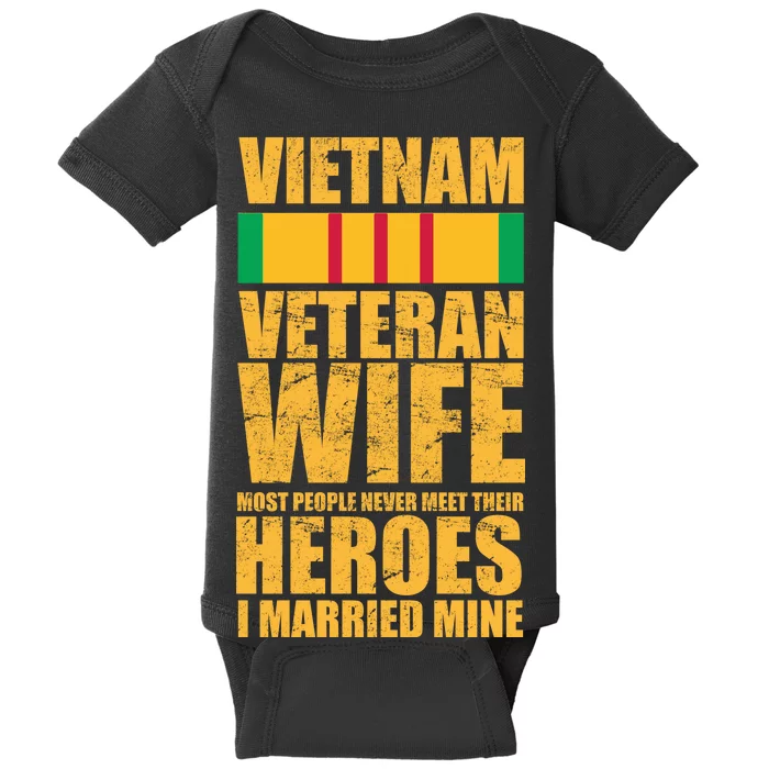 Vietnam Veteran Wife Baby Bodysuit