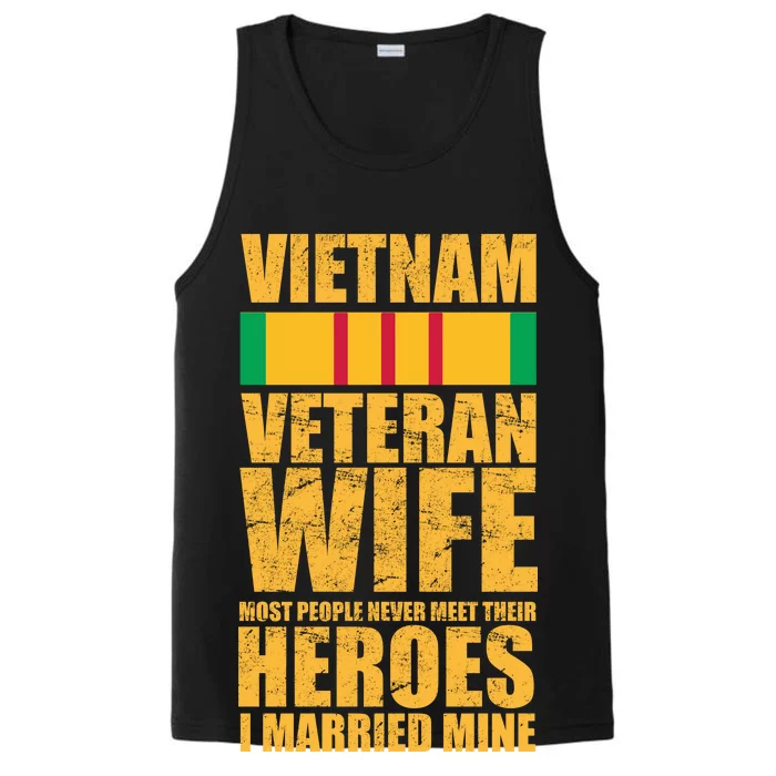 Vietnam Veteran Wife Performance Tank