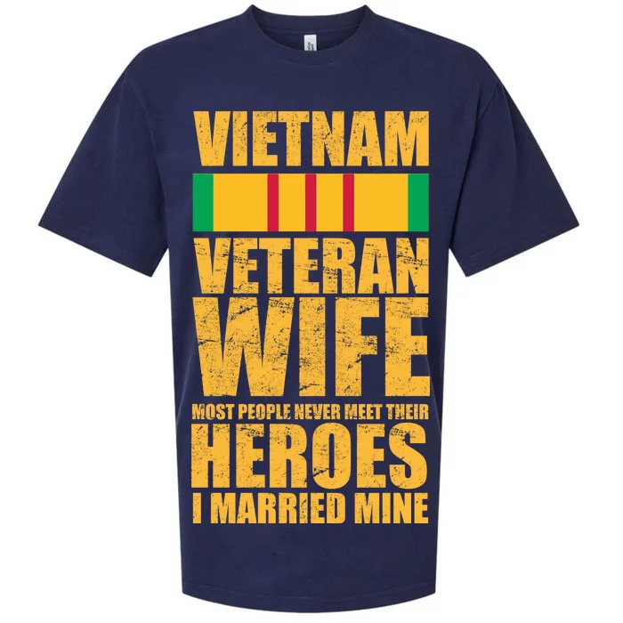 Vietnam Veteran Wife Sueded Cloud Jersey T-Shirt