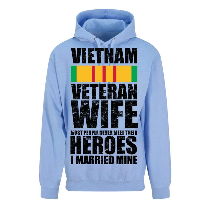 Vietnam Veteran Wife Unisex Surf Hoodie