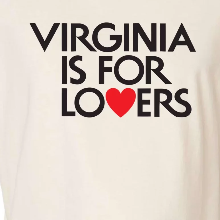 Virginia Is For Lovers Love Gift Virginia State Garment-Dyed Women's Muscle Tee