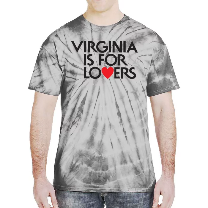 Virginia Is For Lovers Love Gift Virginia State Tie-Dye T-Shirt