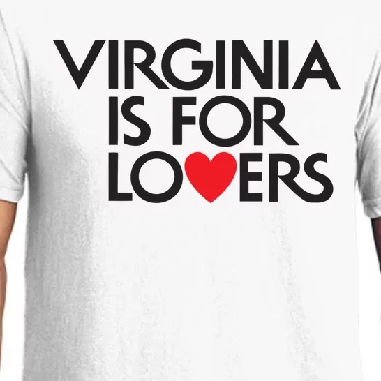 Virginia Is For Lovers Love Gift Virginia State Pajama Set