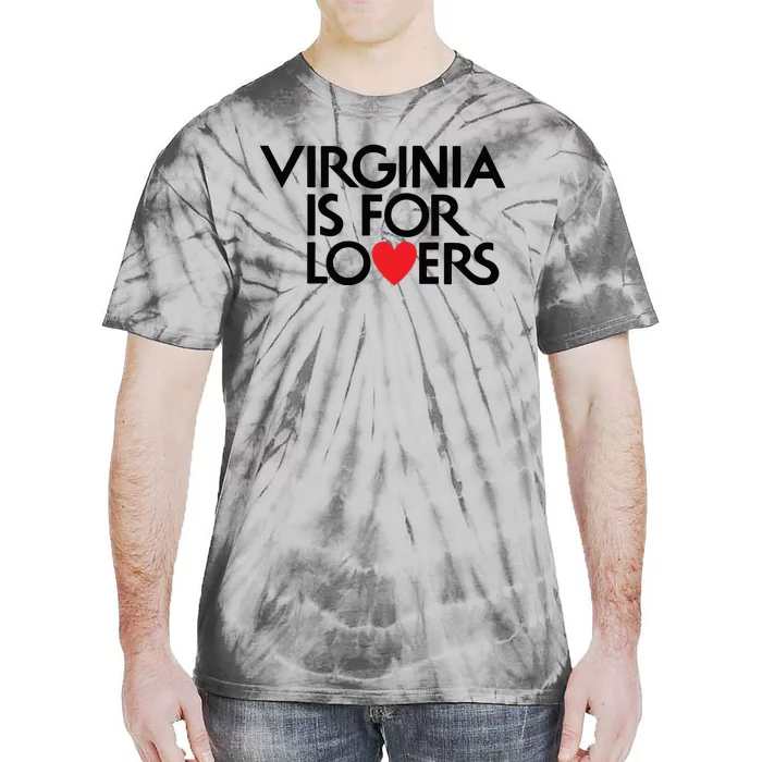 Virginia Is For Lovers Love Gift Virginia State Tie-Dye T-Shirt