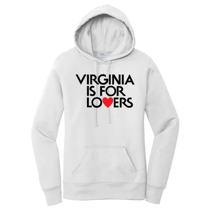 Virginia Is For Lovers Love Gift Virginia State Women's Pullover Hoodie