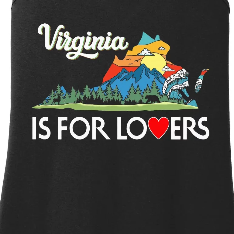 Virginia Is For The Lovers For  Women Ladies Essential Tank