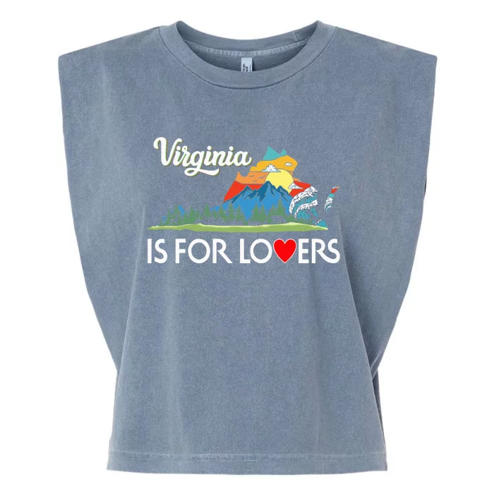 Virginia Is For The Lovers For  Women Garment-Dyed Women's Muscle Tee