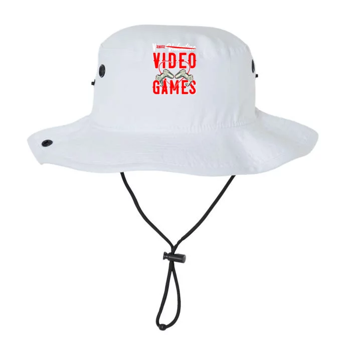 V Is For Valentines Video Games Gift For Gamer Lover Control Great Gift Legacy Cool Fit Booney Bucket Hat